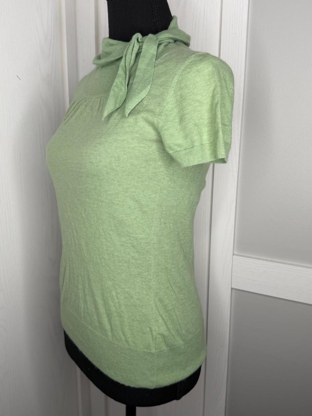 Soft short-sleeve sweater